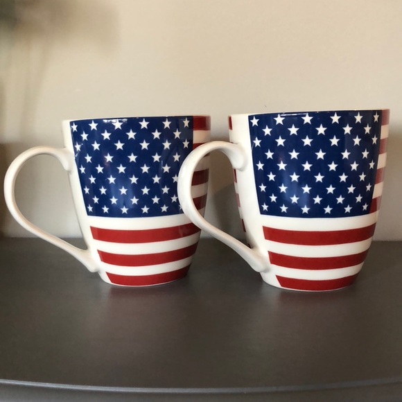 Pfaltzgraff Other - Pfaltzgraff Everyday American Flag Coffee Mugs
